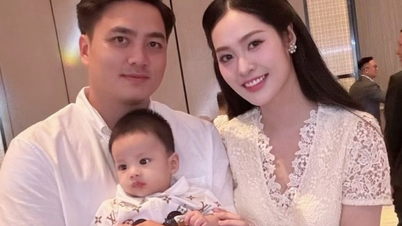 Il figlio di 5 mesi della reginetta di bellezza di cognome Nong e di suo marito, il vicedirettore.