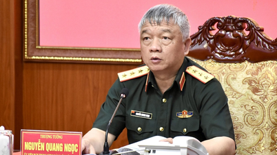 Il generale Nguyen Quang Ngoc ispeziona i lavori di logistica, finanza e investimenti di base in edilizia nella Regione Militare 2.