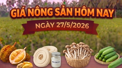 Dnešní ceny zemědělských produktů (27. května): Durian si udržuje dobré ceny.