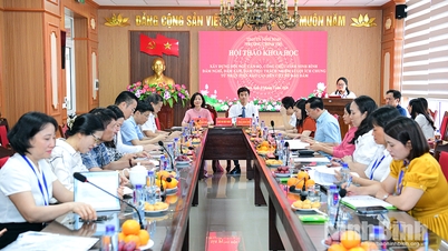 Workshop sulla creazione di un team di funzionari e dipendenti pubblici nella provincia di Ninh Binh che osano pensare, osano agire e osano assumersi la responsabilità per il bene comune.