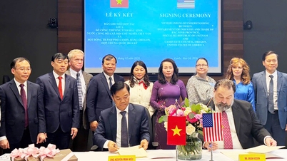 Bac Ninh fördert die wirtschaftliche und handelspolitische Zusammenarbeit mit Canby City (USA).