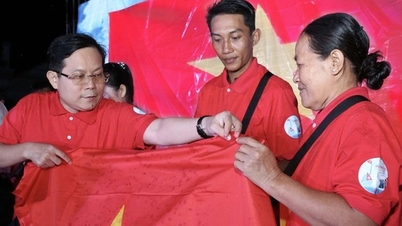 El programa "Orgullosos de la Bandera Nacional" ha avanzado a la ronda final del Premio a la Innovación de Ciudad Ho Chi Minh.