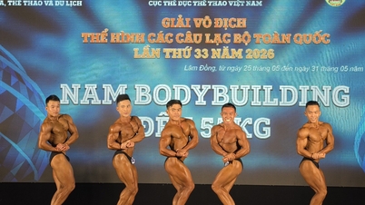 Oltre 300 atleti hanno partecipato al campionato di bodybuilding a Da Lat.