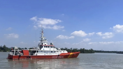 Hai Phong: Nove delle undici persone tratte in salvo da un peschereccio che si sospetta stia affondando a causa del mare agitato.