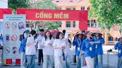 Bac Ninh sostiene l'esame di ammissione al decimo anno delle scuole pubbliche.