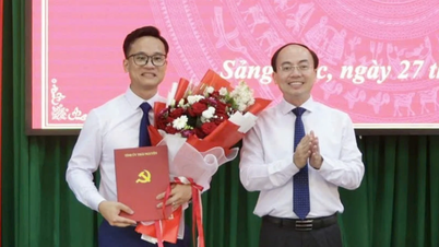 Deputy Secretary of Thai Nguyen Provincial Youth Union becomes Secretary of the Commune Party Committee