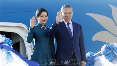 Generální tajemník a prezident To Lam dorazil do Bangkoku, aby pokračoval ve své oficiální návštěvě Thajska.