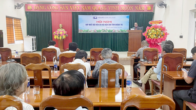 Fusione dei membri dell'Associazione cinematografica provinciale di Quang Tri
