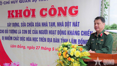 Lam Dong: Inizia la costruzione delle case che saranno donate ai figli di coloro che sono stati colpiti da tossine chimiche durante la loro partecipazione alla guerra di resistenza.