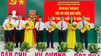 Fase finale del concorso per oratori e propagandisti di eccellenza del distretto di Ninh Chử 2026