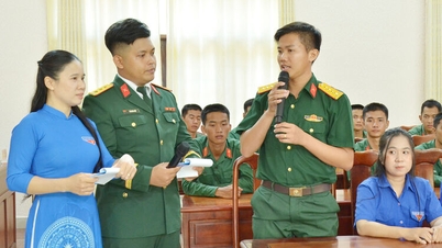 Divisi ke-4 menyelenggarakan seminar pemuda yang berkaitan dengan gerakan "Tiga Pelopor Kemenangan".
