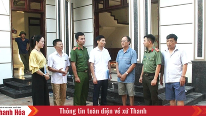 De wijk Hac Thanh mobiliseert de bevolking om grond af te staan ​​voor de realisatie van het project voor de provinciale politiekazerne in Thanh Hoa.