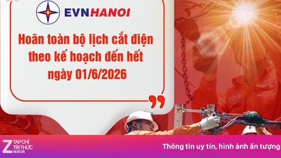EVNHANOI hoãn toàn bộ lịch cắt điện đến hết ngày 1/6
