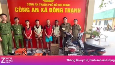 Policja nurkuje pod kanałem w poszukiwaniu sejfów i rozbija gang złodziei w Ho Chi Minh City.