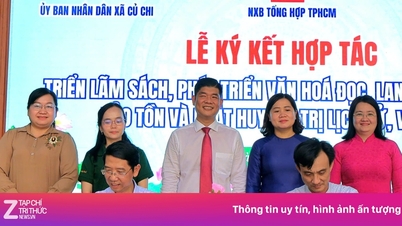 ສຳນັກພິມຈຳໜ່າຍໃຫຍ່ ນະຄອນໂຮ່ຈິມິນ ລົງນາມໃນຂໍ້ຕົກລົງເພື່ອສົ່ງເສີມວັດທະນະທຳການອ່ານຂອງເມືອງກູ່ຈີ.