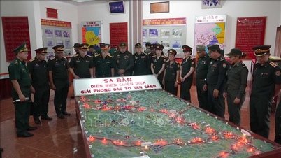 Junge Offiziere aus Vietnam, Laos und Kambodscha stärken die Solidarität.