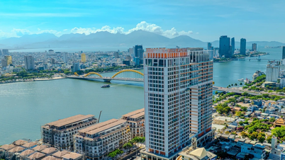 โครงการอพาร์ตเมนต์ Sun Ponte Residence ตั้งตระหง่านอยู่ริมแม่น้ำฮัน ใจกลางเมืองดานัง
