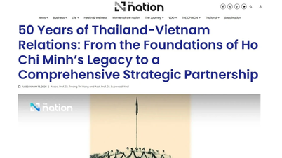 50 anni di relazioni tra Vietnam e Thailandia