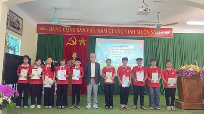 JVPF è al fianco degli studenti svantaggiati e delle vittime dell'Agente Arancio a Bac Ninh.