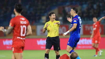 VFF stänger av domaren som dömde straff till The Cong Viettel i oavgjorda matchen mot PVF-CAND.