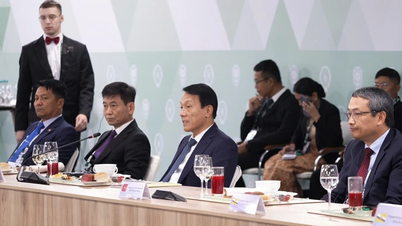Menteri Luong Tam Quang menghadiri Sesi Konsultatif Tingkat Tinggi Rusia-ASEAN ke-6.