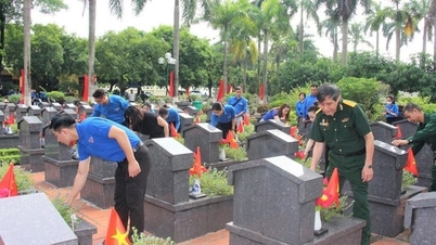 Khảo sát mộ liệt sĩ chưa xác định được thông tin an táng trong các nghĩa trang liệt sĩ