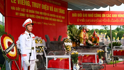 Tỉnh Điện Biên tổ chức đón 09 hài cốt liệt sĩ quân tình nguyện, chuyên gia Việt Nam hy sinh tại Lào