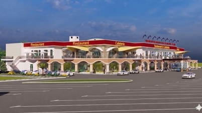 Investimento di 868 miliardi di VND per la costruzione della più grande area di sosta autostradale della regione occidentale.