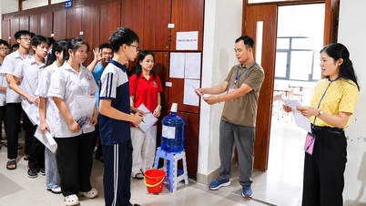 Oggi, quasi 3.000 studenti sostengono l'esame di ammissione alle scuole superiori specializzate nella provincia di Bac Ninh.