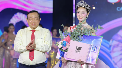 Rechtenstudente gekroond tot Miss Nam Can Tho Universiteit 2026