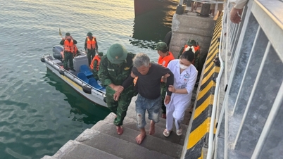 La stazione di guardia di frontiera di Co To fornisce assistenza ai pescatori in difficoltà.