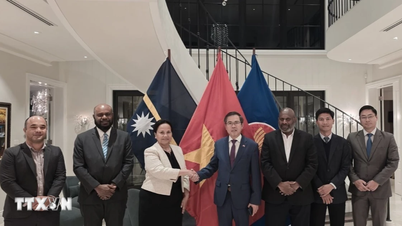 Nauru-tjenestemenn ser på Vietnam som et modell for utvikling og en lovende partner.