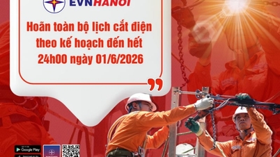 EVNHANOIは、計画されていた全ての停電を2026年6月1日まで延期した。
