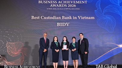 BIDV behauptet seine Position als beste Depotbank in Vietnam.