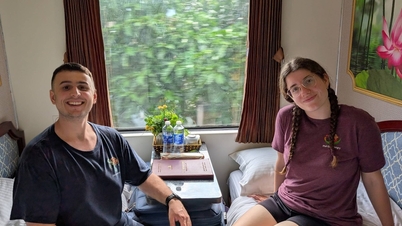 Viewing Vietnam from a train through the eyes of a foreign couple.