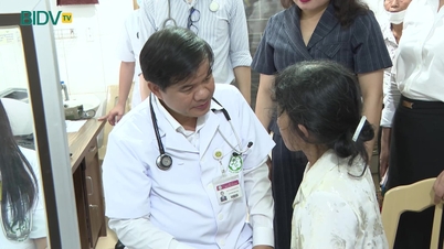 Hospital Bach Mai dan BIDV sedang bekerjasama untuk menyediakan pemeriksaan kesihatan percuma untuk penduduk wilayah Ha Tinh.