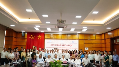 UNIVERSITI UNDANG-UNDANG HANOI DAN UNIVERSITI EKONOMI DAN UNDANG-UNDANG BERSAMA-SAMA MENGANJURKAN SEMINAR UTAMA TENTANG RESOLUSI KONGRES KEBANGSAAN KE-14