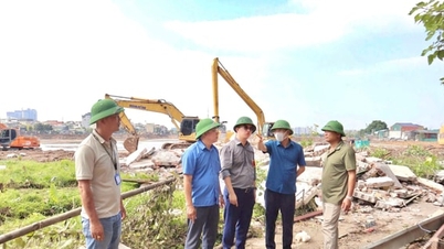 Tu Liem: Esfuerzos para alcanzar los objetivos de desbroce de terrenos para el embalse regulador de Phu Do.