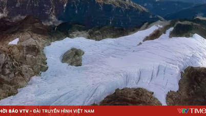 Der letzte tropische Gletscher Indonesiens ist vom Verschwinden bedroht.