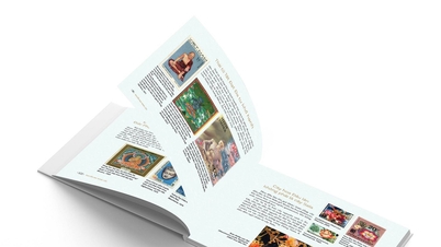 Dieses besondere Briefmarkenbuch erzählt die Geschichte Buddhas über mehr als 2.500 Jahre nach.