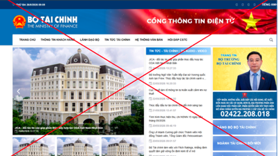 Ministerstvo financí zaslalo ministerstvu veřejné bezpečnosti seznam falešných webových stránek.