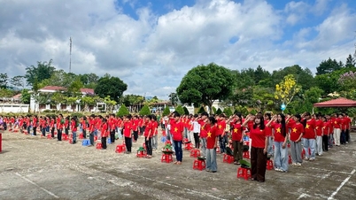 Trường Tiểu học và THCS Sùng Phài: Tổng kết năm học 2025-2026