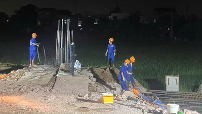 Bac Ninh: A Van Ha híd építése napi 3 műszakban történik, hogy biztosítsák a közberuházási források időben történő kifizetését.