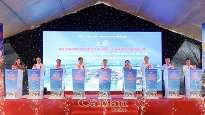 Ceremonia de începere a lucrărilor de construcție a Templului Memorial al Martirilor Eroici și începerea lucrărilor pentru sprijinirea a 1.000 de locuințe pentru persoanele defavorizate.