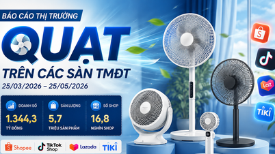 In just two months, Vietnamese consumers spent over 1.344 billion VND on electric fans purchased through e-commerce platforms.
