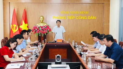 Il compagno Nguyen Thanh Binh, presidente del Comitato popolare provinciale, ha tenuto a maggio la consueta riunione mensile con i cittadini.