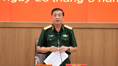General Truong Thien To, 1. Deniz Bölgesi'ndeki durumu inceleyip değerlendirdi.