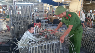Prison de Xuan Phuoc avant l'amnistie : procédures strictes, esprit humaniste chaleureux.
