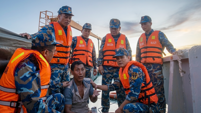 Il generale Phan Van Giang ha inviato una lettera alle forze di soccorso che hanno tratto in salvo 11 persone in difficoltà nelle acque al largo di Bach Long Vi.