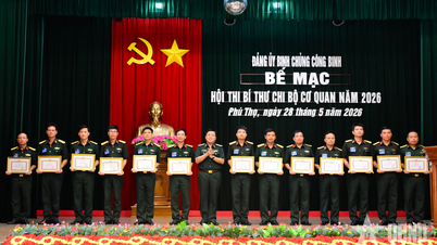 Binh chủng Công binh tổ chức bế mạc Hội thi bí thư chi bộ cơ quan năm 2026